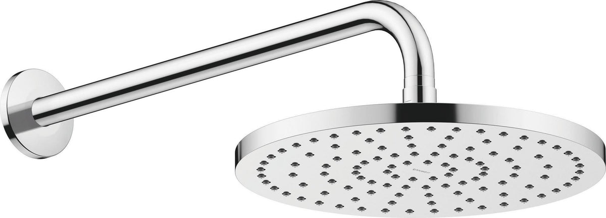 DURAVIT Kopfbrausenset Minus Flow D250 rund mit 410 mm Brausearm in Chrom