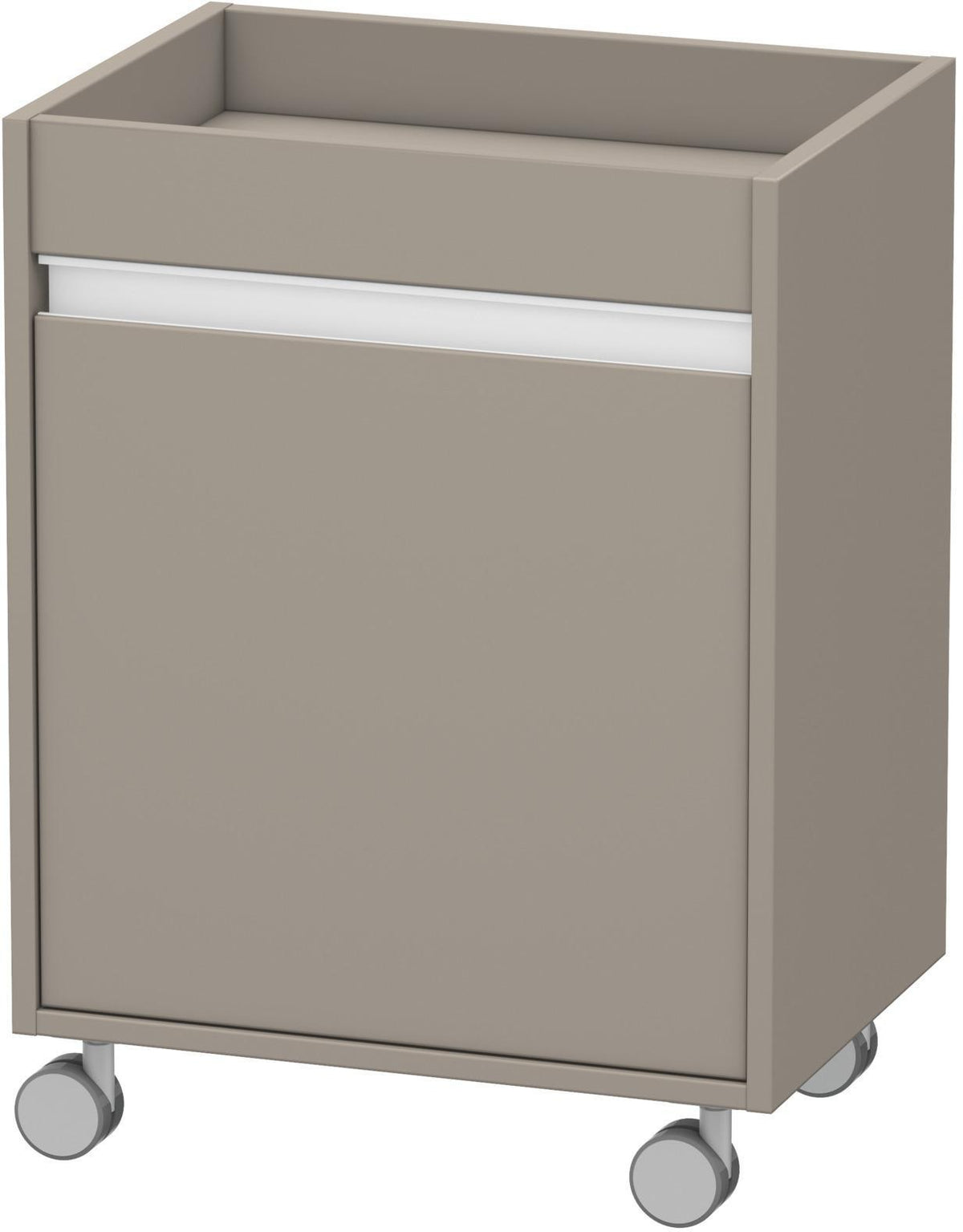 DURAVIT Rollcontainer Ketho 360x500x670mm, 1 Tür, Anschlag links, weiß matt
