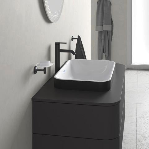 Duravit Happy D.2 Konsolenwaschtischunterbau 1000 mm Taupe Supermatt mit Tip-on und Soft-Close