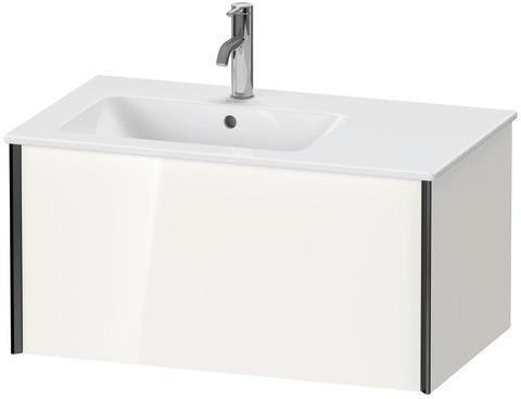 Duravit Waschtischunterbau XVIU 810 mm weiß matt mit Tip-On-Technik und Auszug