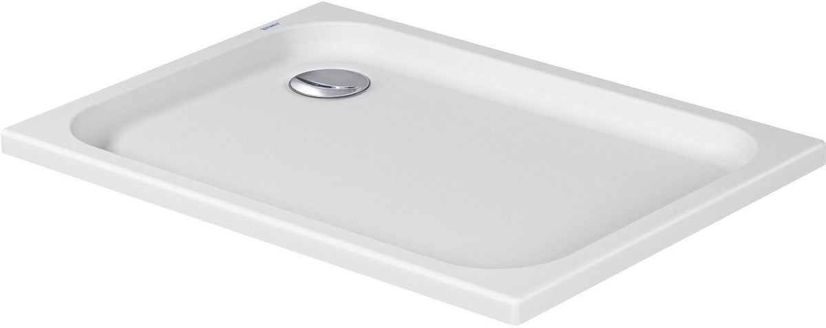 DURAVIT D-Code Duschwanne 1000x700 mm Weiß Sanitäracryl rechteckig