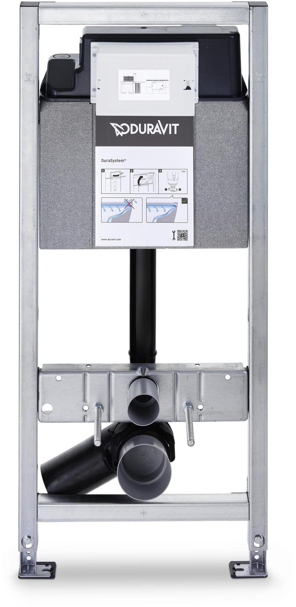 DURAVIT DuraSystem WC-Element Basic – Trockenbau Installationssystem 500 x 1148 mm