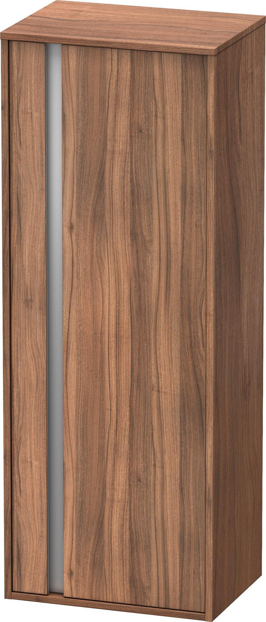 Duravit Hochschrank Ketho 360x500x1320mm, 1 Tür, Anschlag links, weiß matt – wandhängend mit Soft-Close