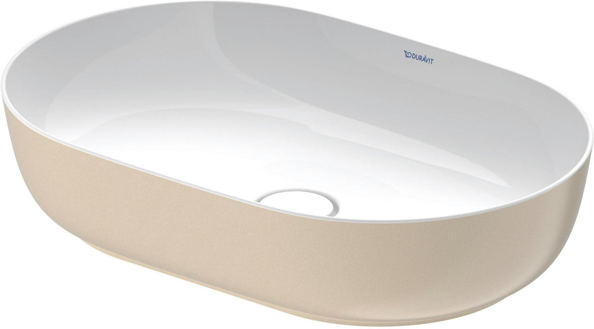 DURAVIT Aufsatzbecken Luv 600 mm Weiß WonderGliss ohne Überlauf