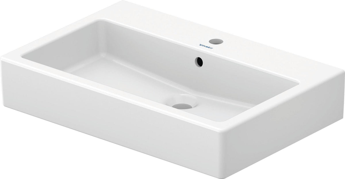 DURAVIT Waschtisch Vero 700 mm mit Überlauf und 1 Hahnloch in Weiß