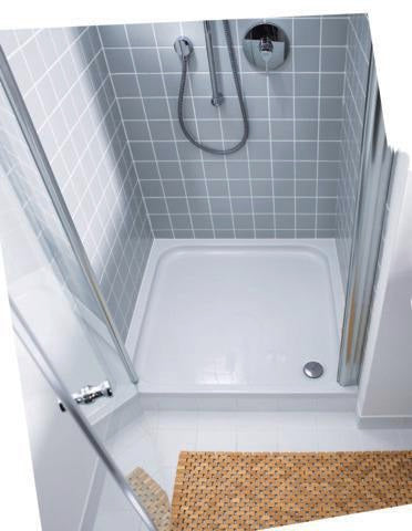 DURAVIT D-Code Duschwanne 800x800 mm Weiß Sanitäracryl Quadratisch