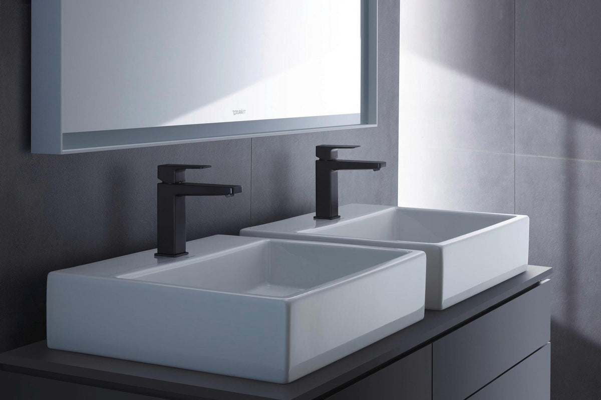 DURAVIT Manhattan Einhebel-Waschtischmischer M mit Zugstange Chrom – Keramikmischsystem