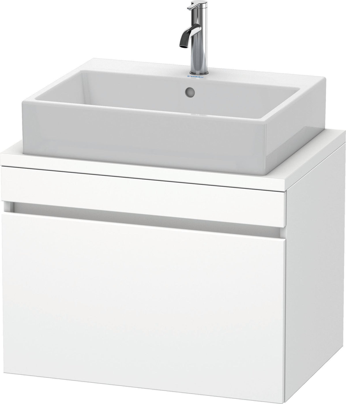DURAVIT DuraStyle Konsolenunterschrank 700 mm betongrau matt mit Soft-Close-Auszug