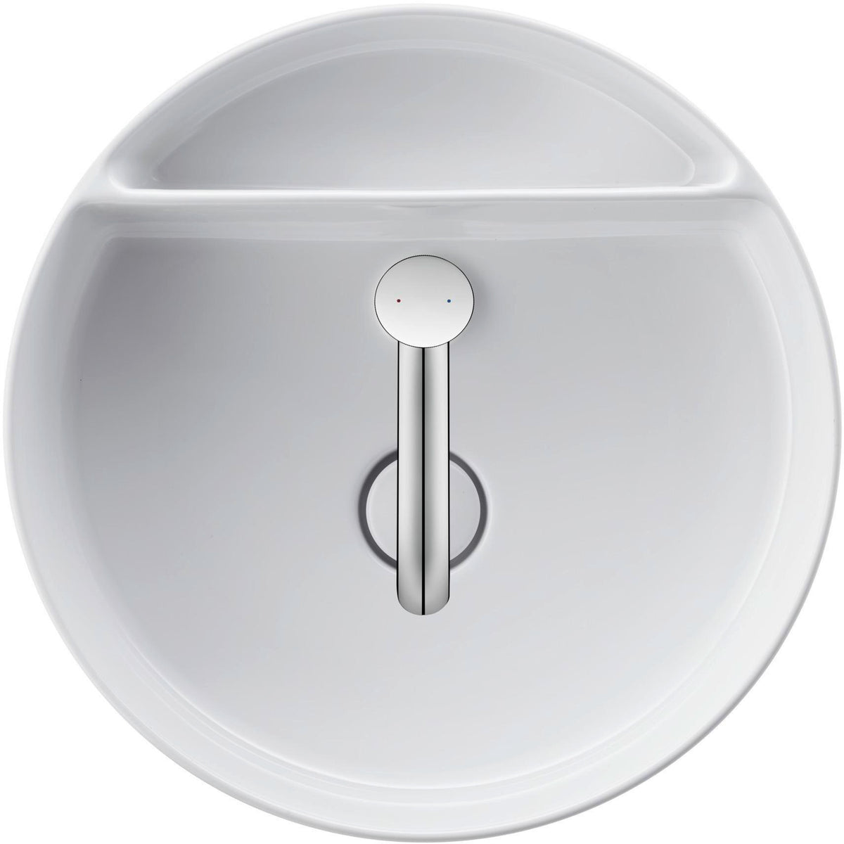 DURAVIT White Tulip Einhebel-Waschtischmischer L Chrom ohne Zugstange, 140 mm Ausladung