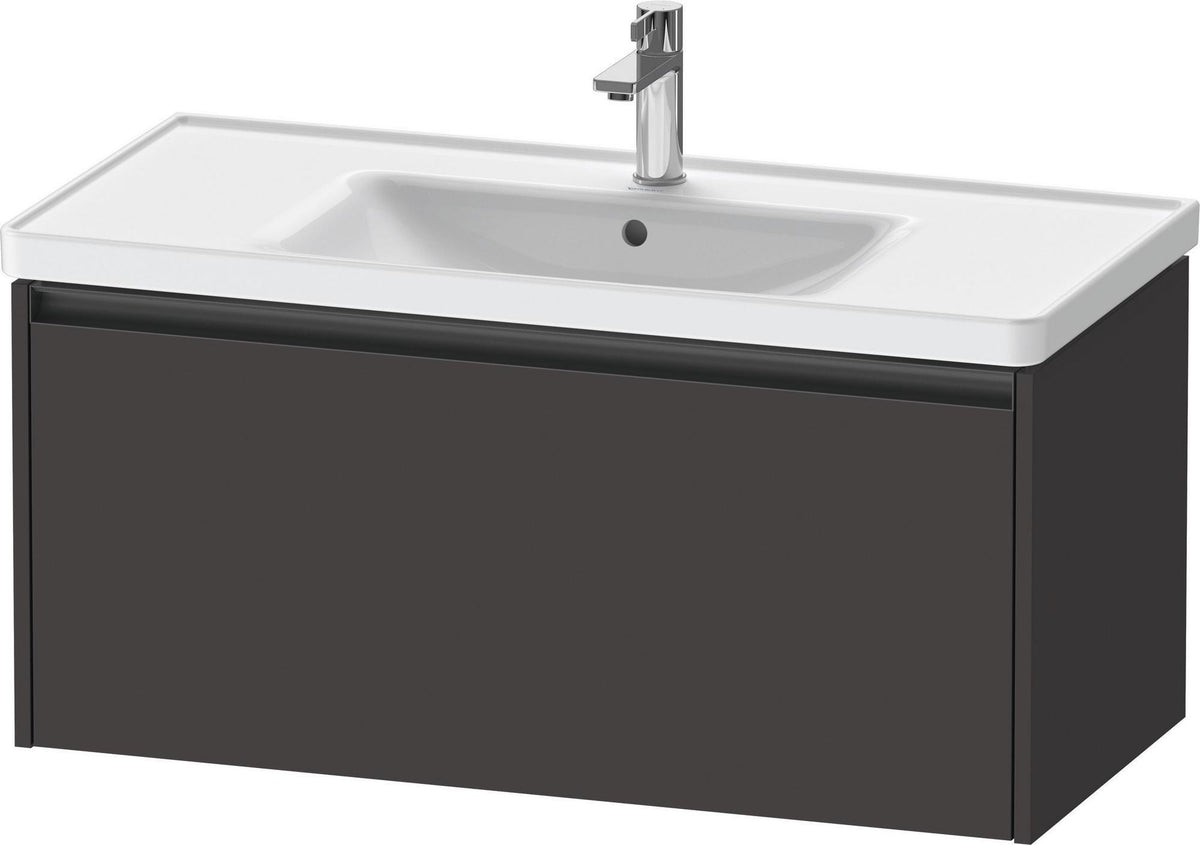 DURAVIT Ketho.2 Waschtischunterbau 984 mm betongrau matt mit Auszug