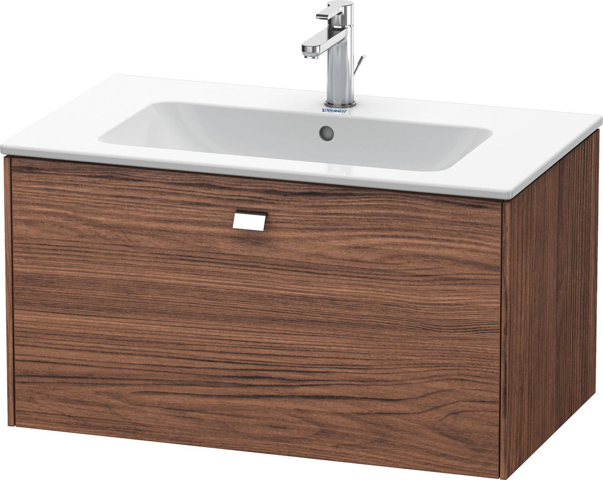 Duravit Brioso Waschtischunterbau 620 mm betongrau matt mit 1 Auszug und Soft-Close