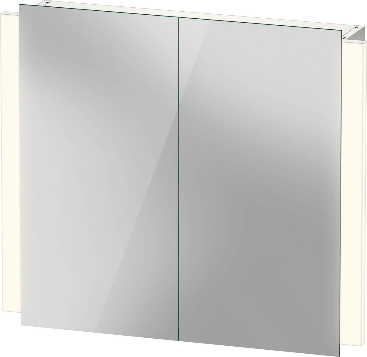 DURAVIT Spiegelschrank Ketho.2 800 mm mit LED-Beleuchtung, 2 Türen und Soft-Close