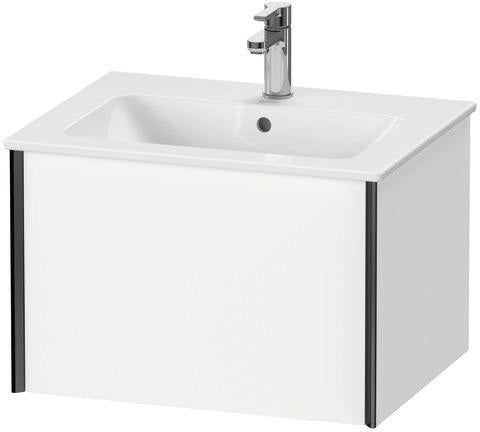 Duravit Waschtischunterbau XVIU 610 mm weiß matt mit Tip-On-Technik für ME by Starck