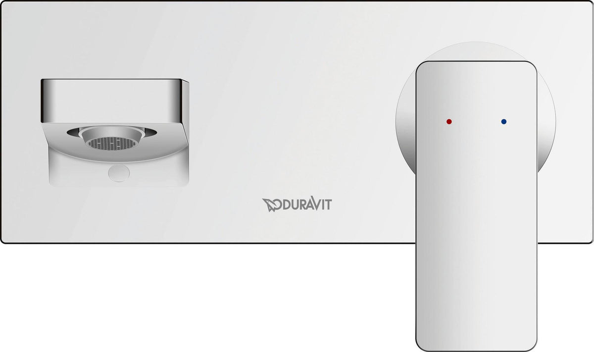 DURAVIT Manhattan Einhebel-Waschtischmischer Unterputz mit 189 mm Ausladung in Chrom