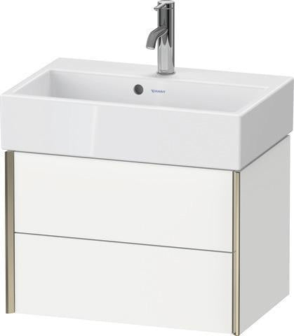 Duravit XViu Waschtischunterbau 584 mm 2 Schubkästen Compact s-matt