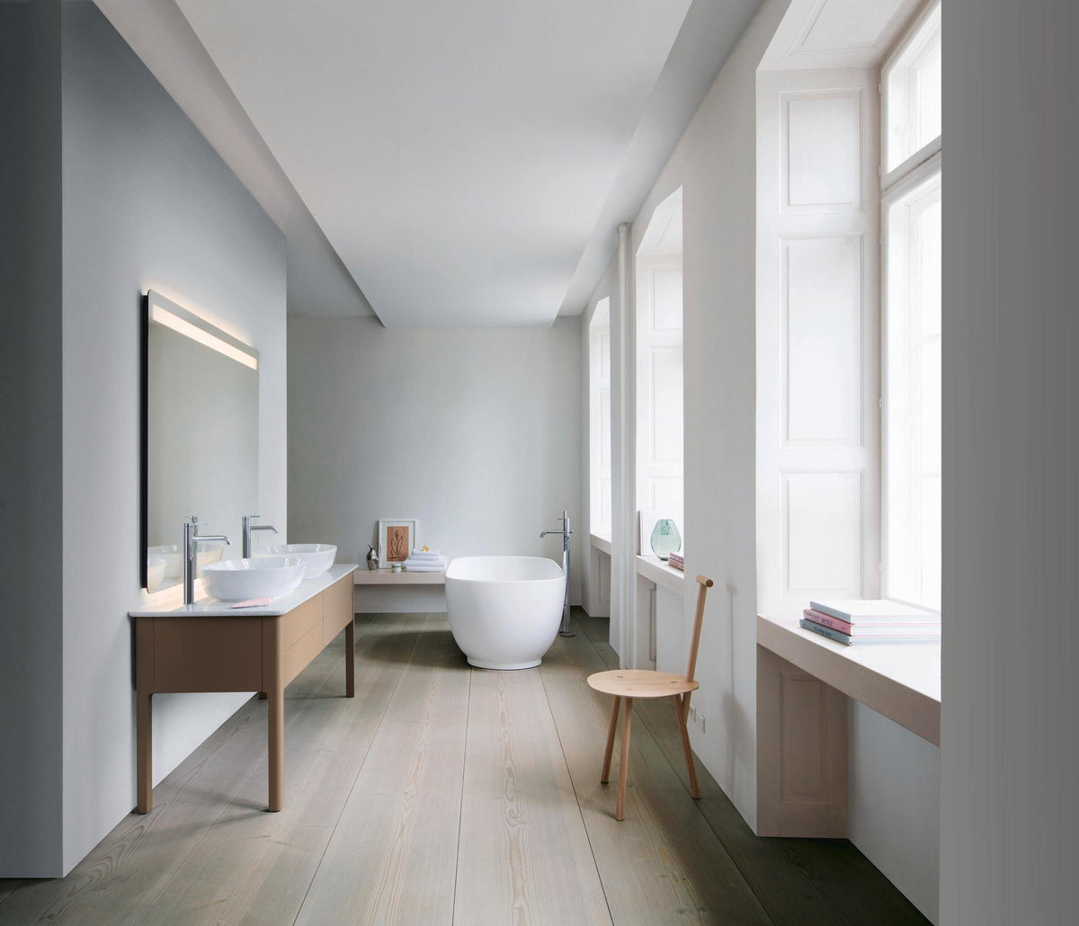 DURAVIT C.1 Einhebel-Waschtischmischer XL 166 mm Schwarz Matt ohne Zugstange