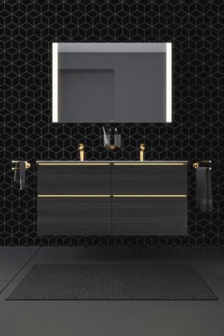 DURAVIT Push-open Ventil Universal für Waschtisch mit Überlauf, chrom, 64 mm, Metall