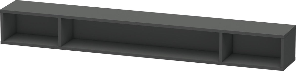 DURAVIT L-Cube Regalelement 1000 mm betongrau matt, 3 Fächer, wandhängend