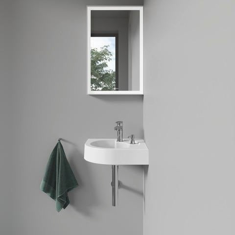 DURAVIT Universal Einbau Seifenspender 300 ml für Waschtisch, Chrom