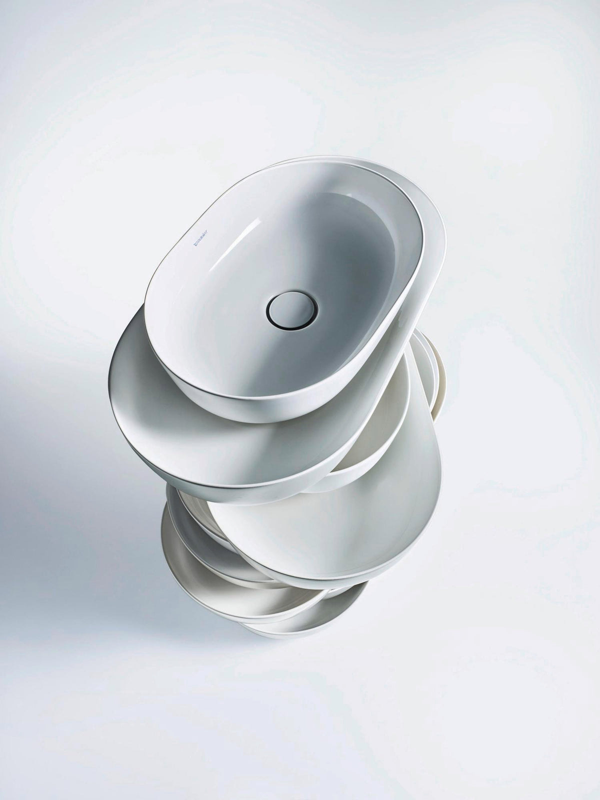 DURAVIT Luv Aufsatzbecken 500x350mm weiß geschliffen ohne Überlauf ohne Hahnlochbank