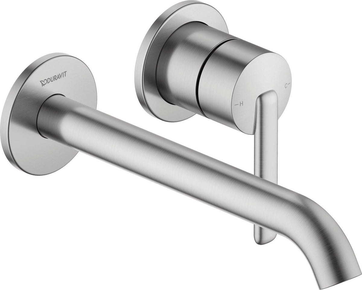 DURAVIT Balcoon Einhebel-Waschtischmischer Unterputz 221 mm Chrom Hochglanz