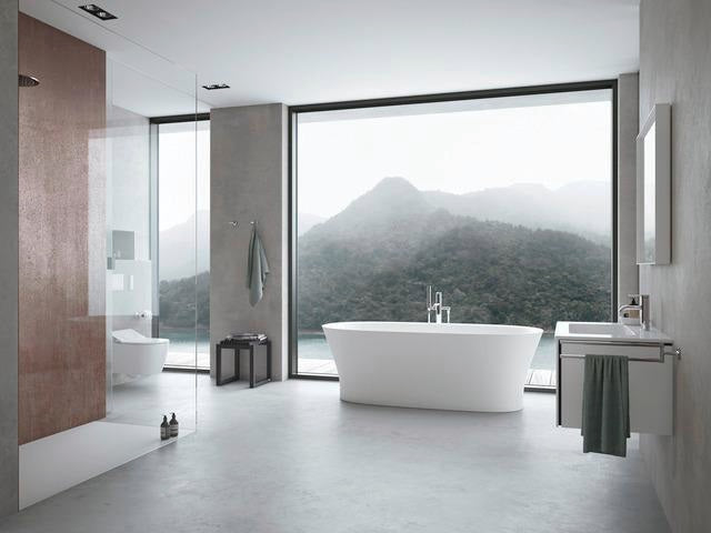 DURAVIT D-Code Handtuchhalter 2-armig schwenkbar 447 mm Chrom
