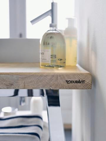 DURAVIT Cape Cod Aufsatzbecken 480 mm, Weiß Seidenmatt, mit Armatureninsel, ohne Überlauf