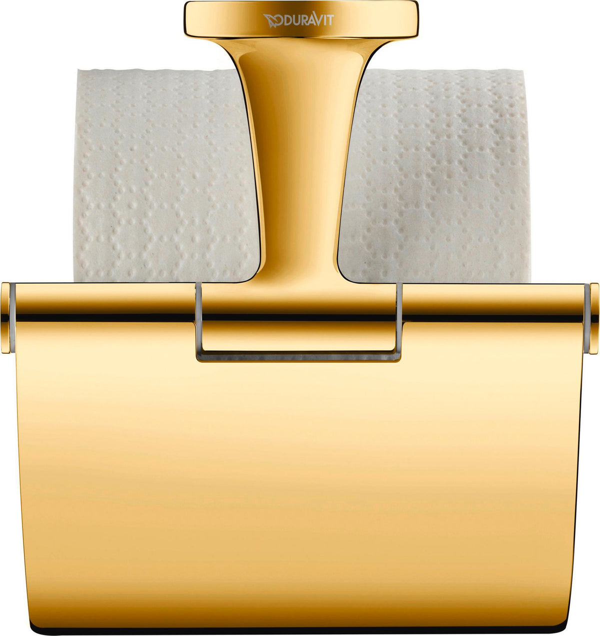 DURAVIT Starck T Papierrollenhalter mit Deckel, Chrom, 125 x 83 x 131 mm