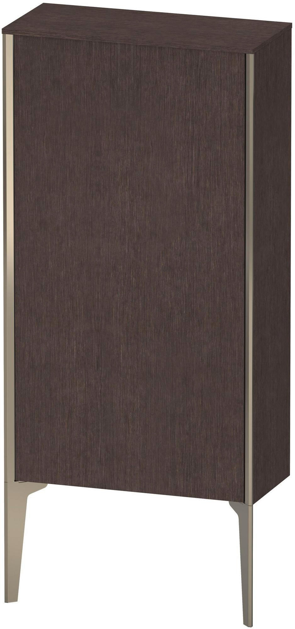 Duravit Halbhochschrank XViu 890 mm mediterrane Eiche matt mit Tip-on und Soft-Close