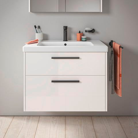 DURAVIT D-Code 2.0 Waschtischunterbau 784 mm Eiche Marmor mit Soft-Close
