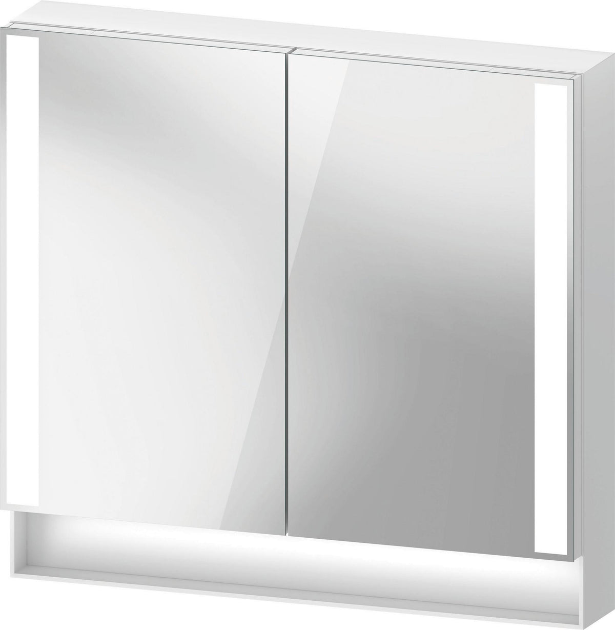 DURAVIT Qatego Spiegelschrank 600 mm mit LED-Beleuchtung und Soft-Close