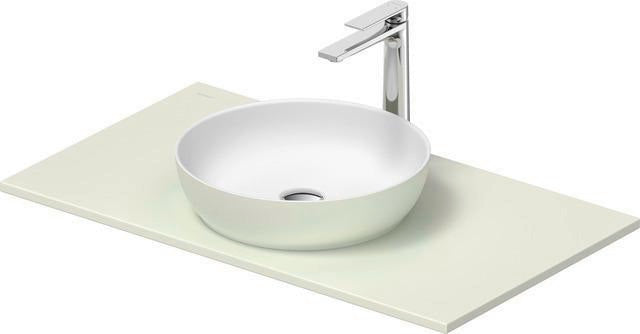 DURAVIT Sivida Waschtischset 880x500 mm mit Konsole, Aufsatzbecken, medizinische Ausführung