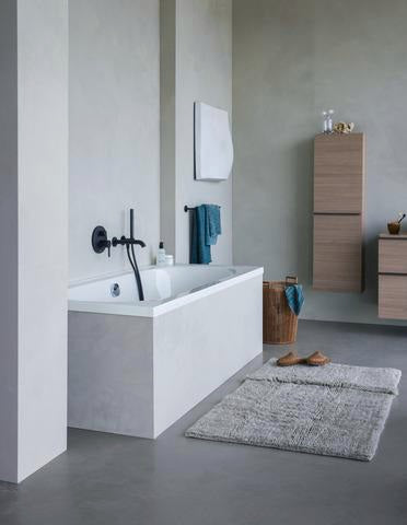 DURAVIT C.1 Einhebel-Wannenmischer Unterputz mit Keramikmischsystem in Schwarz Matt