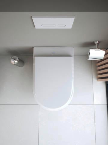 DURAVIT Wand-Tiefspül-WC Qatego Studio F. A. Porsche Collection 570 mm spülrandlos Weiß