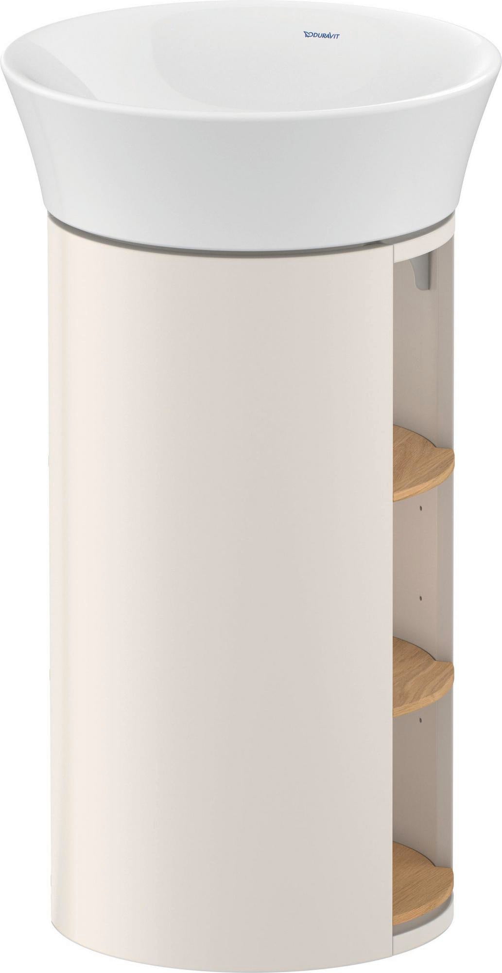 DURAVIT White Tulip Waschtischunterbau bodenstehend 410 mm weiß seidenmatt von Philippe Starck