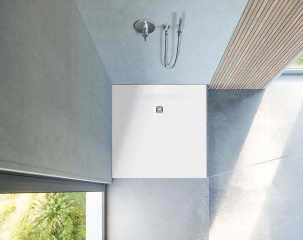 DURAVIT Kopfbrause D300 Rain Schwarz Matt – 300 mm, rund, Antikalk, Wand- & Deckenmontage
