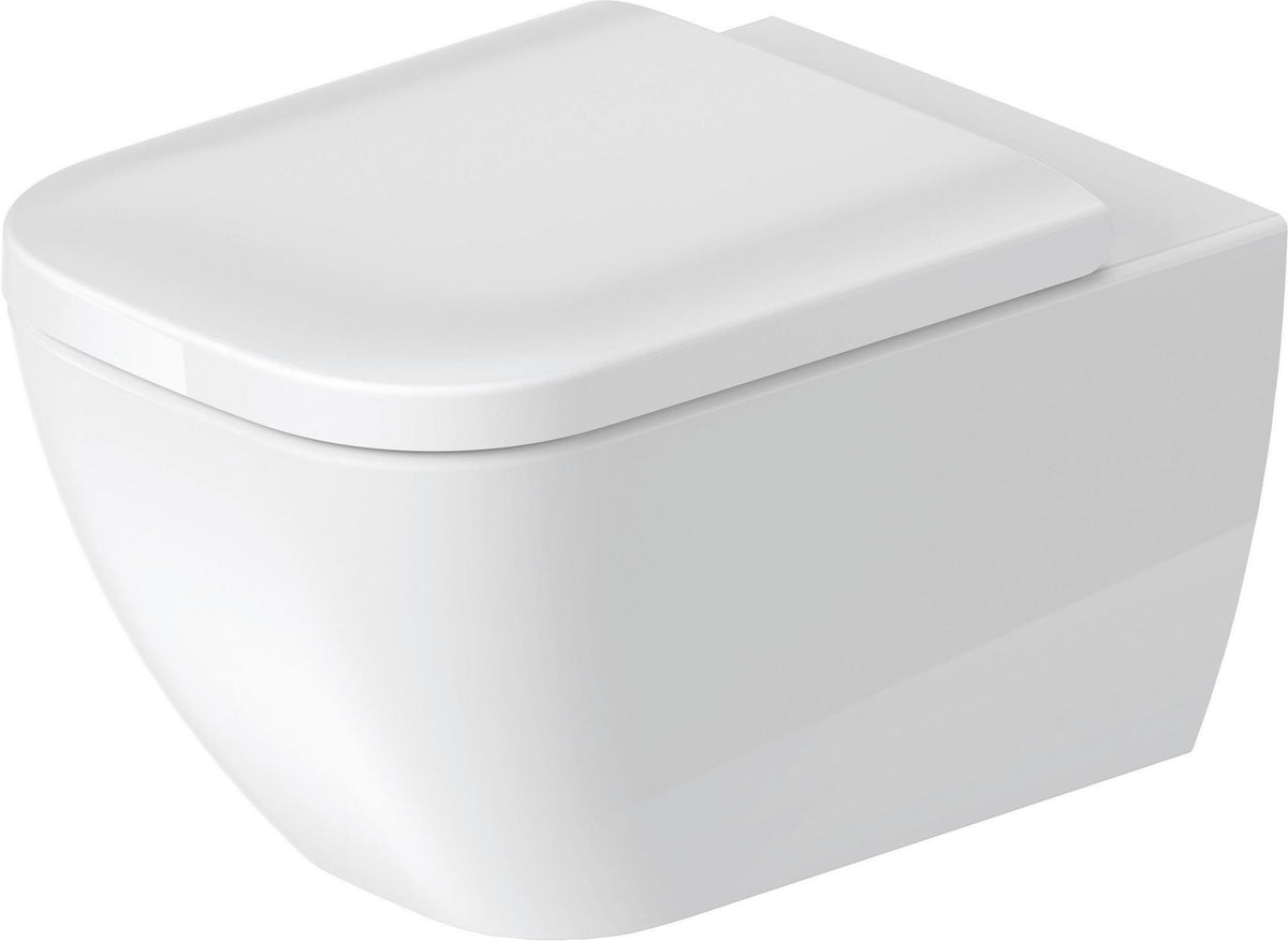 Duravit Wand-WC Happy D.2 spülrandlos 540 mm Anthrazit Matt Tiefspüler