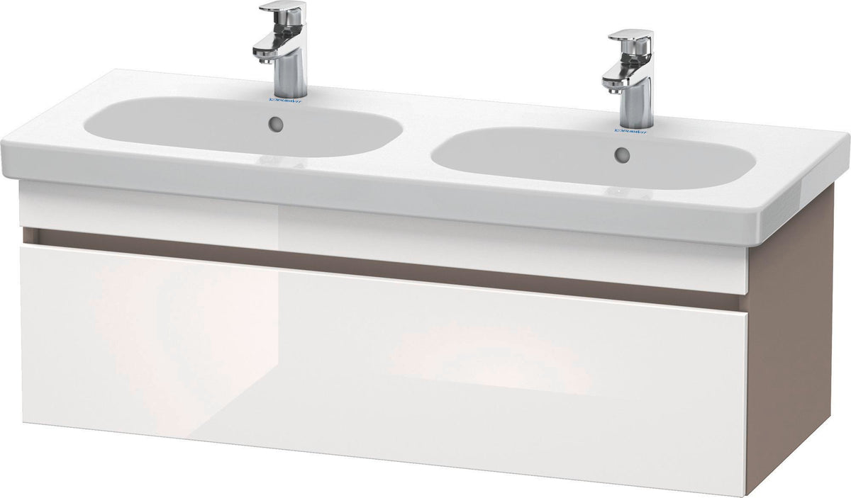 Duravit DuraStyle Waschtischunterbau 1150 mm wandhängend, 1 Auszug, weiß matt – mit Soft-Close