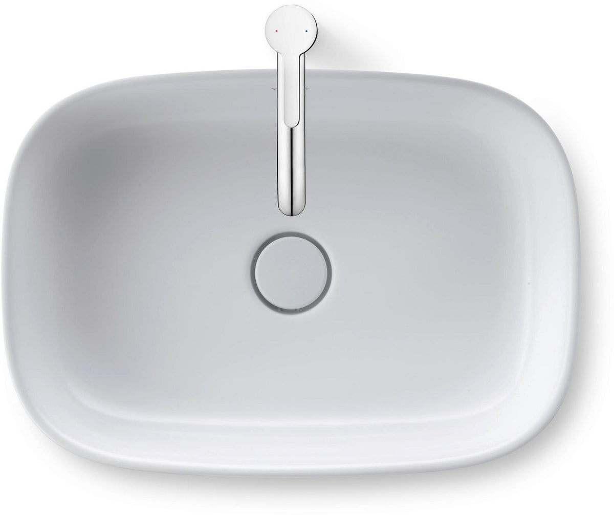 Duravit C.1 Einhebel-Waschtischmischer XL 166 mm mit Zugstange, Schwarz Matt
