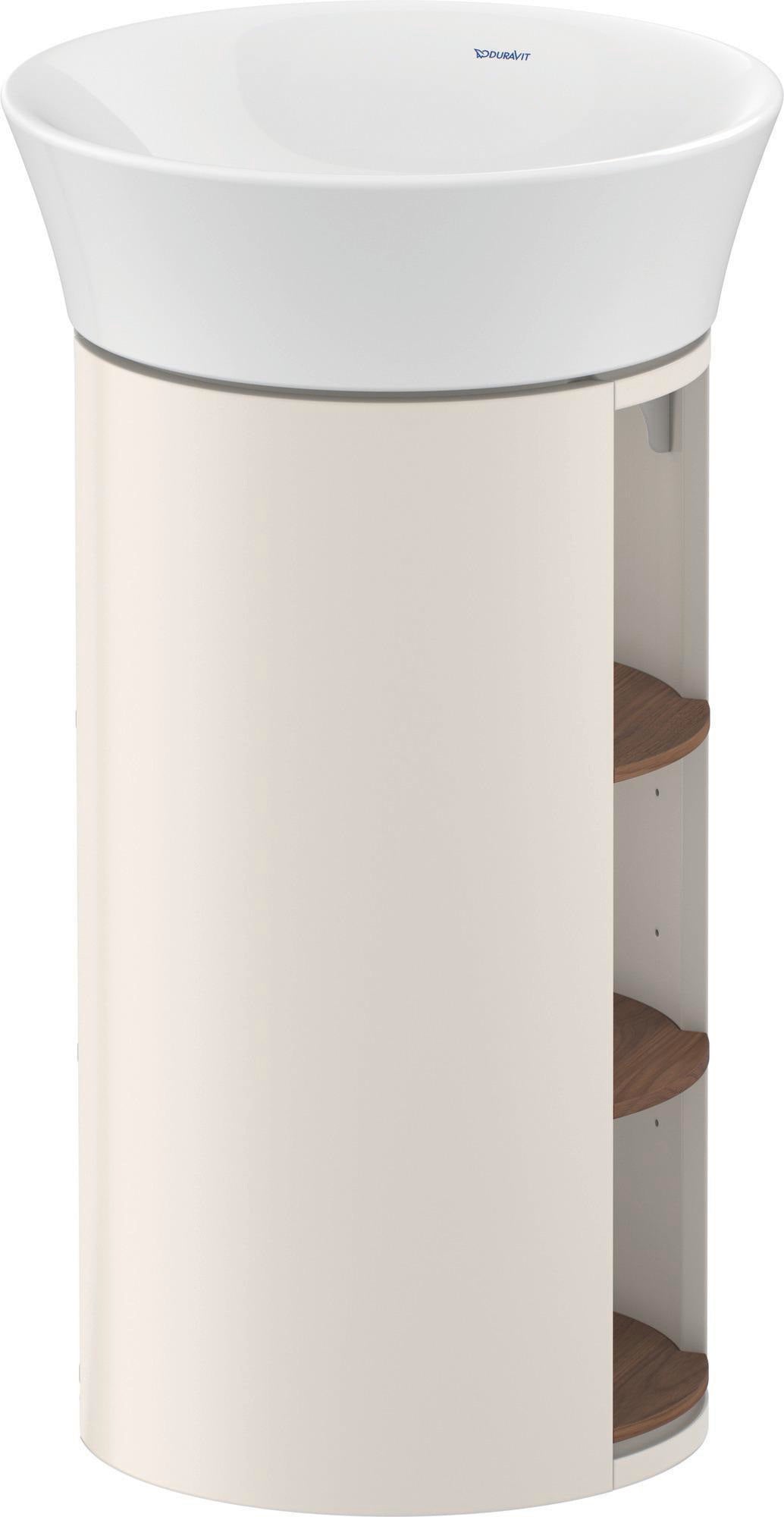DURAVIT White Tulip Waschtischunterbau bodenstehend 410 mm weiß seidenmatt von Philippe Starck