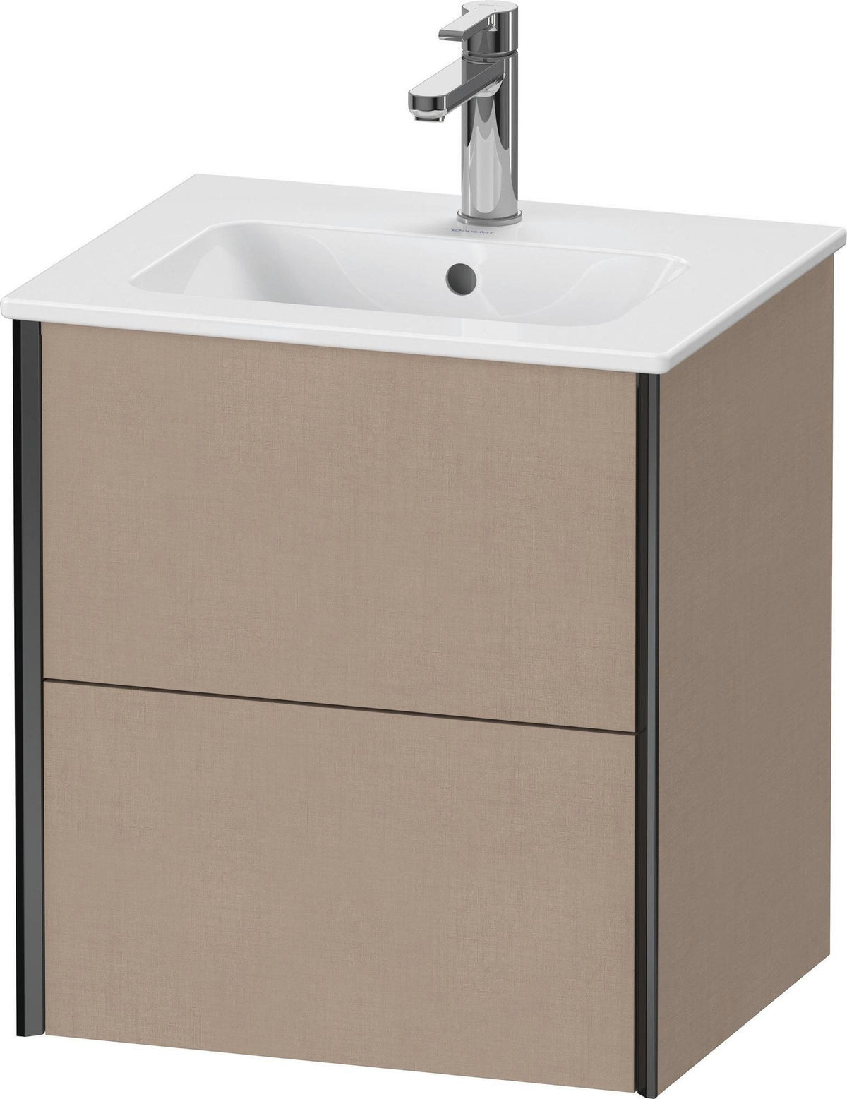 DURAVIT XViu Waschtischunterbau wandhängend 510 mm mit 2 Schubkästen und Tip-on Technik