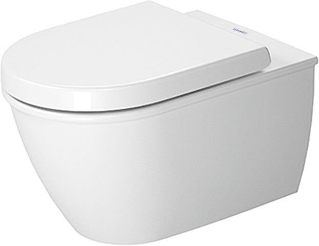 DURAVIT WC-Sitz Universal Duroplast weiß ohne Absenkautomatik mit Edelstahl-Scharnieren