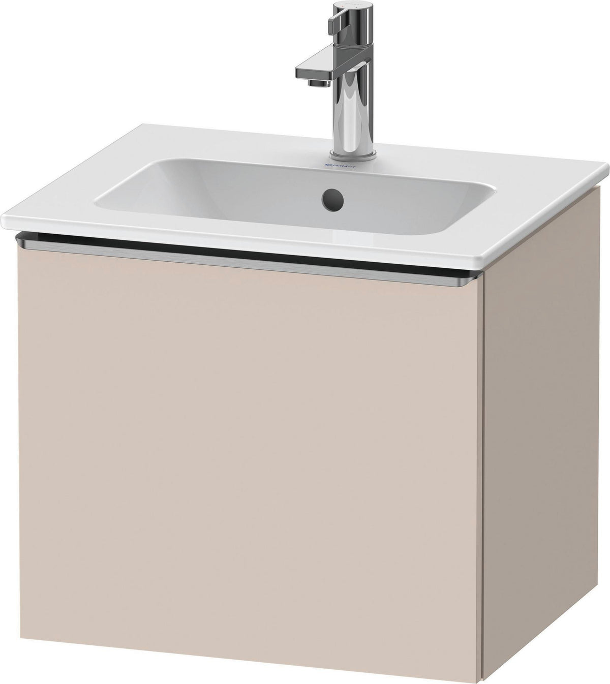 DURAVIT D-Neo Waschtischunterbau 510 mm Eiche Schwarz Matt mit Bronze Griff