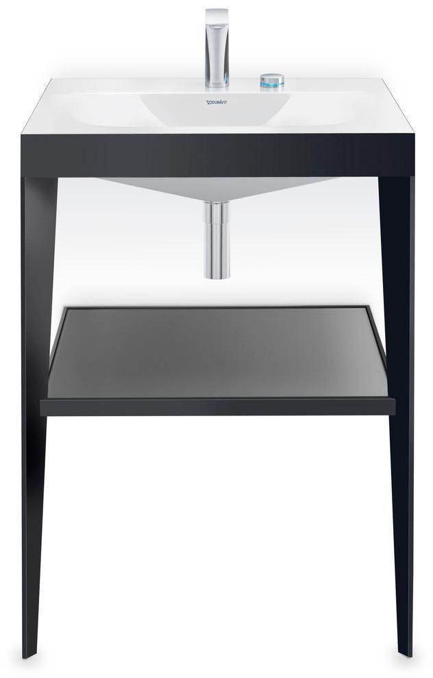 DURAVIT XViu c-bonded Waschtischset 600 mm champagner matt apricot pearl