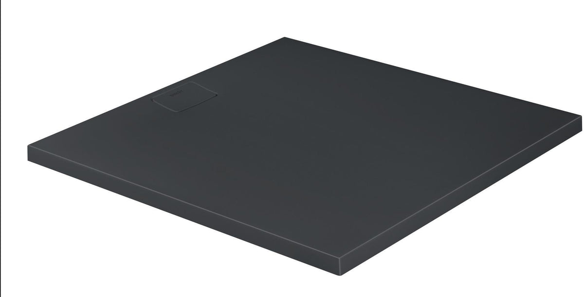 DURAVIT Stonetto Duschwanne 900x900mm Mineralguss weiß matt – rutschhemmend & bodenbündig