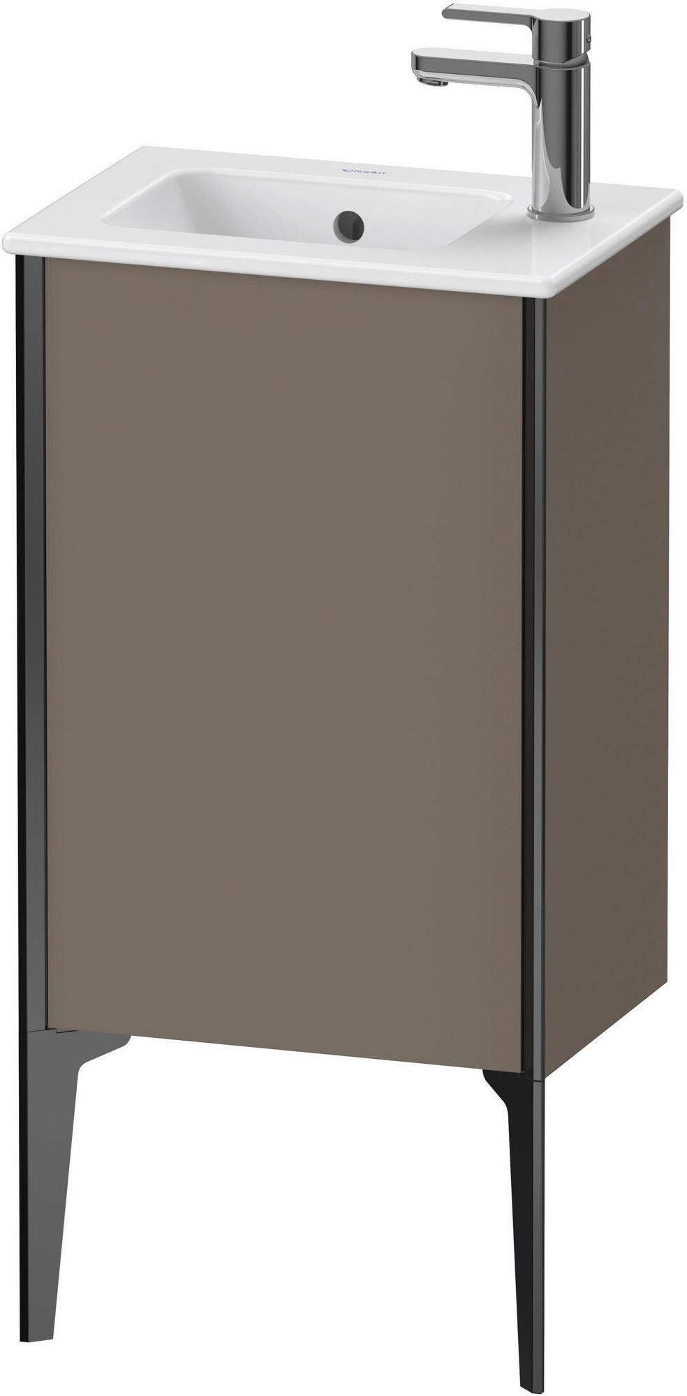 DURAVIT XViu Waschtischunterbau bodenstehend 594 mm 1 Tür rechts dolomiti grey