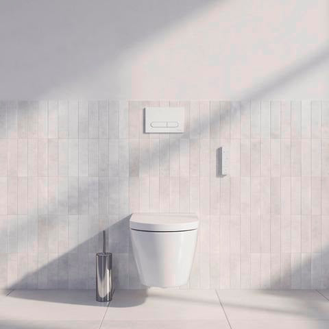DURAVIT DuraSystem Betätigungsplatte Beta 100 Dual Flush Aufgesetzt Schwarz Matt