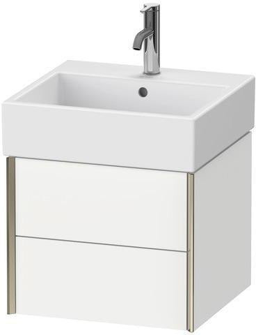 Duravit Waschtischunterbau XVIU 484 mm weiß matt mit Tip-On-Technik für Vero Air