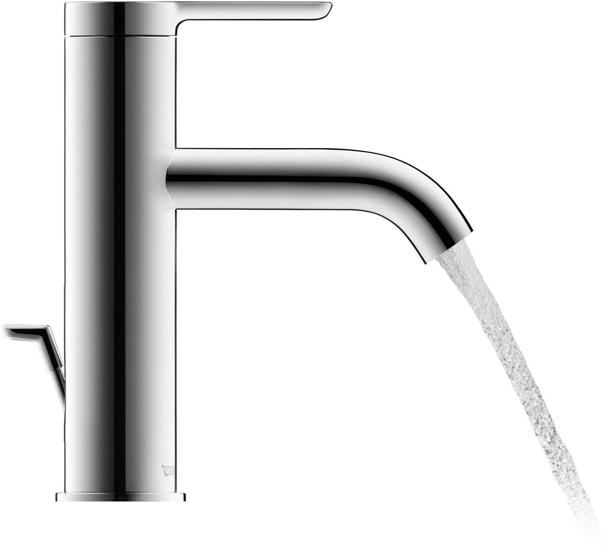 DURAVIT C.1 Einhebel-Waschtischmischer S mit Zugstange, Schwarz Matt