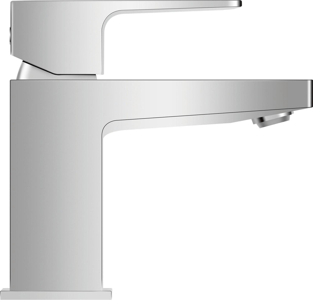 DURAVIT Manhattan Einhebel-Waschtischmischer S ohne Zugstange Chrom – Keramikmischsystem